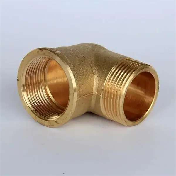 Árengedmény Sárgaréz könyök 6/4" KB