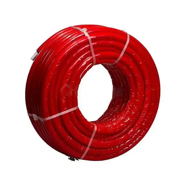 Különleges ajánlat OLASZ ÖTRÉTEGŰ SZIGETELT CSŐ 20X2X6 PIROS (50M)