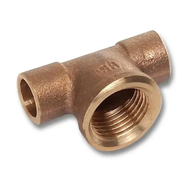 Réz forraszidom T-idom 18-1/2"-18 SANHA Expressz szállítás