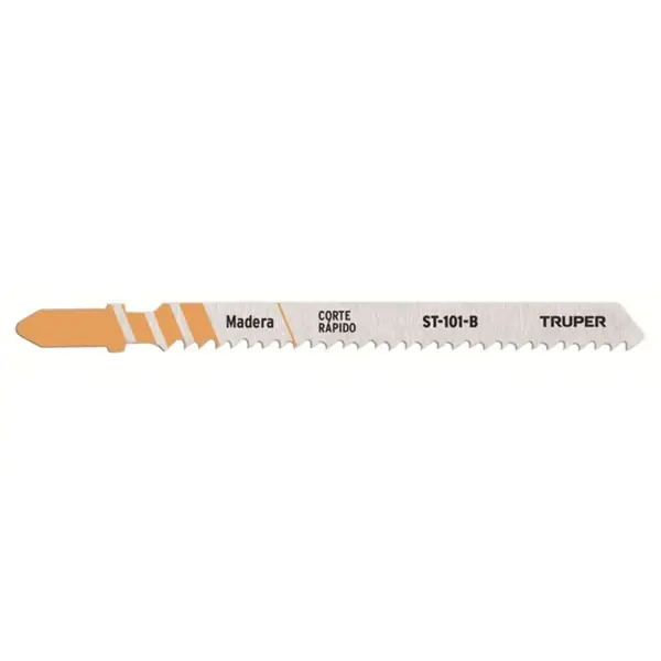 Újdonság TRUPER ST-101-B Dekopír fűrészlap, T befogás, fához, 75 mm / 10 TPI (18124)