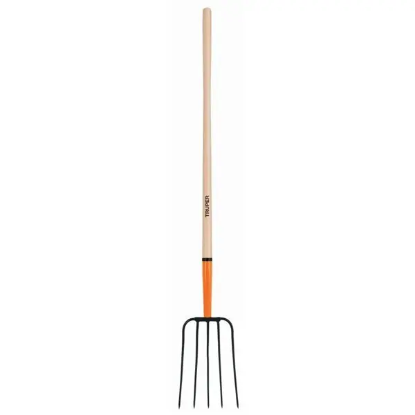 TRUPER BPJ-5 5 Ágú acél trágyavilla, 23/154 cm (11006) Végkiárusítás