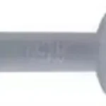 Beütődűbel lapos peremmel 6x40 dűbel, (csavar: 3,9x45) 200 db/dob Expressz kézbesítés