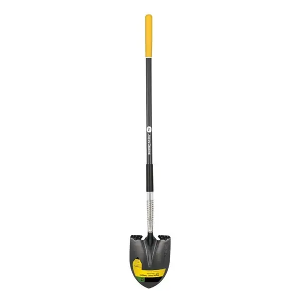 Vásárlói kedvenc JOHN DEERE PRL-F-JD Ásó-lapát, extra széles vállakkal, 120 cm-es üvegszálas nyéllel, gumírozott mark