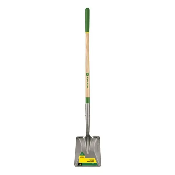 JOHN DEERE PCL-RBA-SP-JD Négyszögletes lapát extra széles vállakkal, 120 cm-es prémium keményfa nyél Vedd meg most