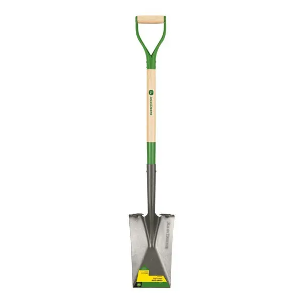 Alacsony ár JOHN DEERE PES-RBA-JD Lapos ásó, extra széles vállakkal, 80 cm-es prémium keményfa nyéllel, " D " ma