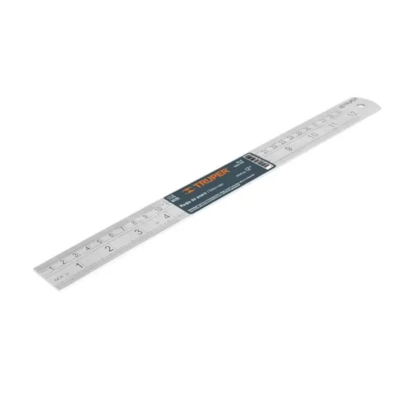 TRUPER RGL-30 Rozsdamentes acél vonalzó, 30 cm (14387) Szuper akció