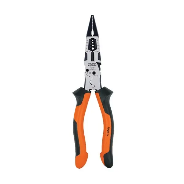 TRUPER PMU-8PX Többcélú hosszú csőrű fogó ComfortGrip markolattal, 20 cm (103013) Szuper ajánlat
