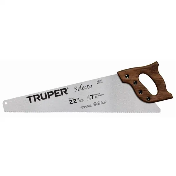TRUPER STCX-14 Rókafarkú fűrész, 55 cm, 7 TPI (18166) Exkluzív ajánlat