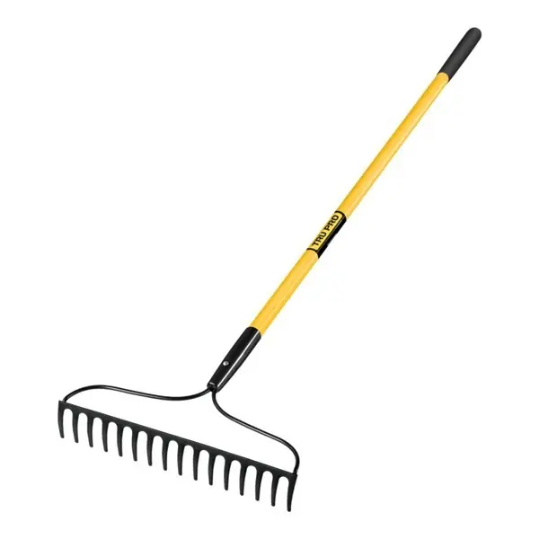 TRUPER R-16AMF Gereblye, merevített, 16 fogas, üvegszálas nyéllel, 152 cm (17885) Újdonság