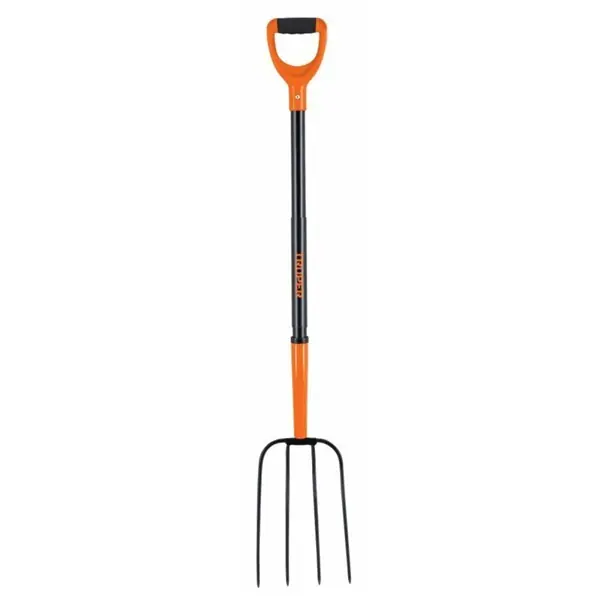 Szuper ajánlat TRUPER BPJ-4MC 4 Ágú trágyavilla acél nyéllel, D fogantyúval, 22/126 cm (102113)