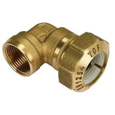 KPE csatlakozó réz könyök BM 50-6/4" Kiárusítás