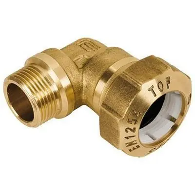 KPE csatlakozó réz könyök KM 40-5/4" Vedd meg online