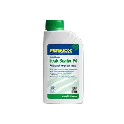 Akciós ár FERNOX F4 szivárgás tömítő folyadék 500ml-100liter vízhez (57764)
