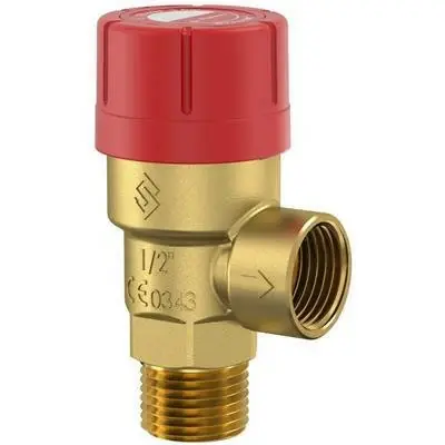 Szuper akció Flamco biztonsági szelep Prescor 1/2" M x 1/2" 3 bar (27675)