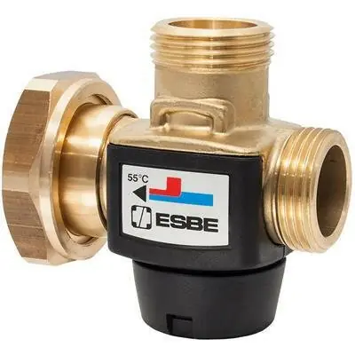 ESBE VTC317 termosztatikus töltőszelep 1"-1 1/2" külső menetes 55C kvs=3,2 (51002300) Vedd meg most