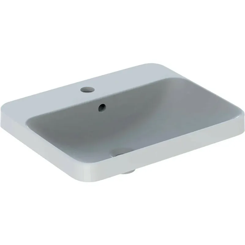 Geberit VariForm beépített mosdó 55x45cm szögletes (500.741.01.2) Újdonság