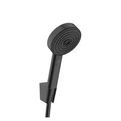 Újdonság Hansgrohe Pulsify Select Zuhanytartó szett 105, 3 jet, RelAXORation, 160 cm zuhanytömlő, matt fekete ( 24303670 )