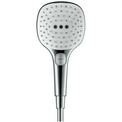Hansgrohe Raindance Select E zuhanyfej 120 3jet fehér/króm (26520400) Biztonságos fizetés