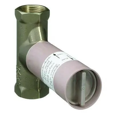 Utolsó esély Hansgrohe elzárószelep alaptest DN20 gumibetét 130 l/perc (15970180)