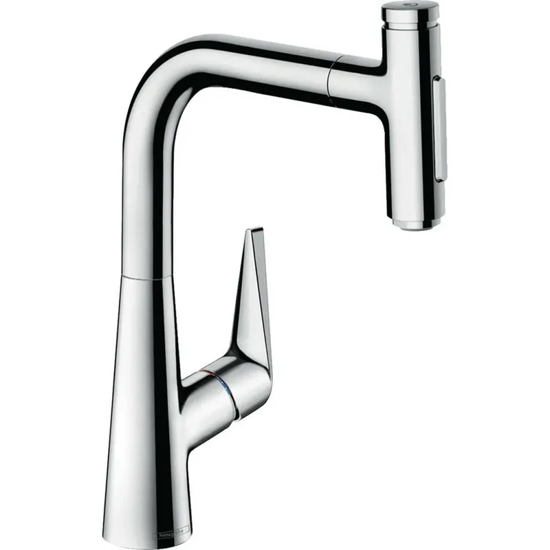 Hansgrohe Talis Select M51 konyhai csaptelep 220 kihúzható kifolyó (M5117), króm (73868000) Kihagyhatatlan ajánlat