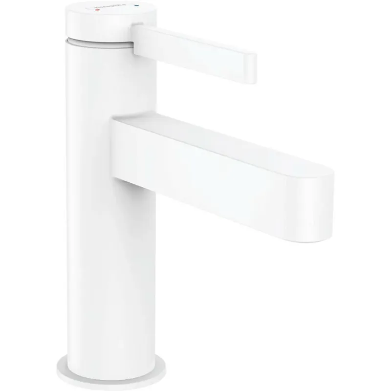 Hansgrohe Finoris mosdócsaptelep 100, push-open lefolyógarnitúra, matt fehér (76010700) Olcsó