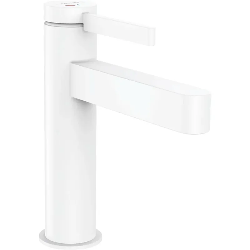 Árcsökkenés Hansgrohe Finoris mosdócsaptelep 110, CoolStart, push-open lefolyógarnitúra, matt fehér (76024700)