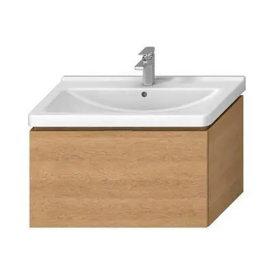 Jika Cubito-N alsószekrény 85 cm-es kézmosóhoz, 1 fiókkal, tölgy, 84x46,7x48 cm ( H40J4263015191 ) Kiárusítás