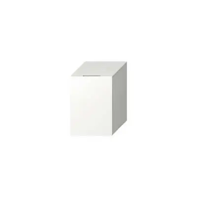 Szezonális akció Jika Cubito-N kisszekrény, 1 ajtós, balos, 1 üvegpolccal, fényes fehér, 47,2x32x32,2 cm ( H43J4201105001 )