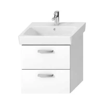 Expressz szállítás Jika Lyra Plus alsószekrény 60 cm-es mosdóhoz, 2 fiókkal, fehér, 53,9x41,6x55 cm (H40J3844023001)