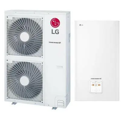 LG Therma-V - HN1639.NK3 + HU123.U33 - osztott hőszivattyú 12,0 kW (R410A) Kedvezményes ár