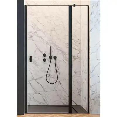Radaway Nes Black DWJ II 110 B zuhanyajtó, 1100x2000, 6 mm (10036110-54-01L) Vedd meg most