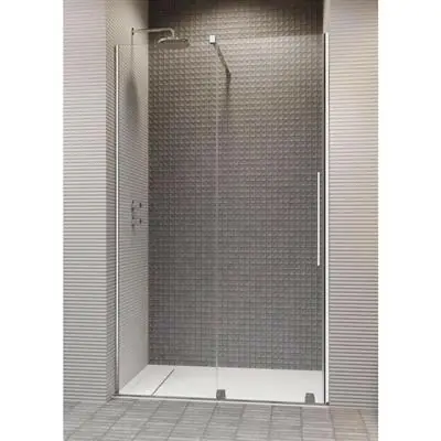 Radaway Furo DWJ 110 B zuhanyajtó, átlátszó, balos (cikkszám: 10107572-01-01L) Árcsökkenés