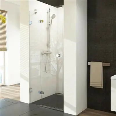 Prémium Ravak BSD2 80 zuhanyajtó A-balos króm + transparent ( 0UL4AA00Z1 )