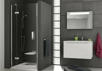 Ravak SMSD2 120 B zuhanyajtó króm + transparent balos ( 0SLGBA00Z1 ) Különleges ajánlat