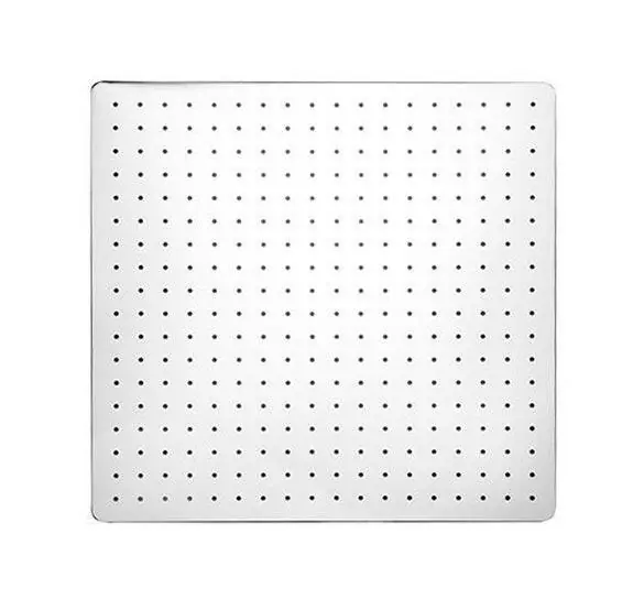 Sapho fejzuhany szögletes 500x500 mm 2 mm vastag polírozott rozsdamentes acél (MS565) Gyors szállítás