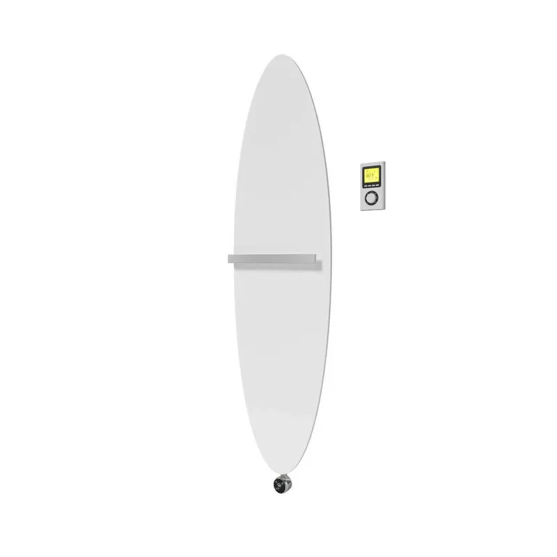 Kiárusítás Vogel&Noot Figuresse Ellipse Electric 390x1390 matt antracitszürke törölközőszárítós radiátor (FLUM013903900N0S0022)
