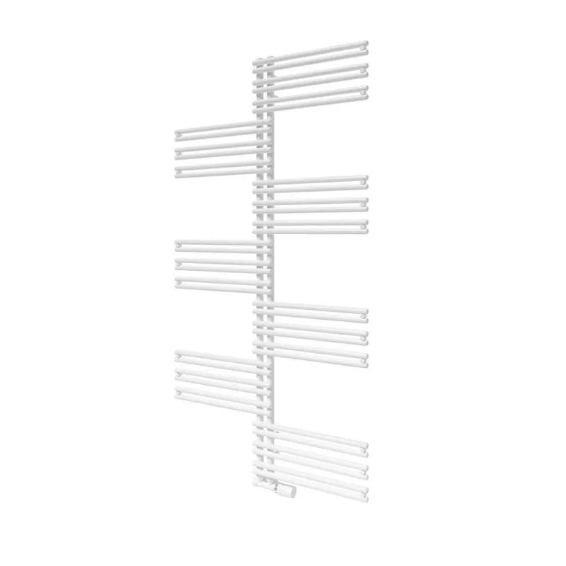 Vogel&Noot Figuresse Twist 910x1194 fehér törölközőszárítós radiátor (FLSA011909000N00) Exkluzív ajánlat