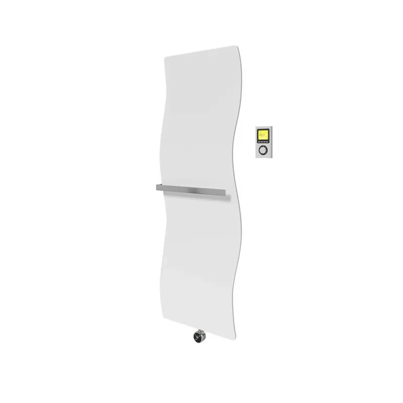 Vogel&Noot Figuresse Impulse Electric 500x1390 matt mélyfekete törölközőszárítós radiátor (FLVM013905000N0S0029) Vásárlói kedvenc