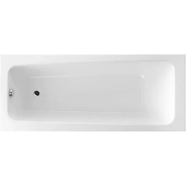 Wellis Lugano egyenes kádtest 170, lábbal, 170x70x60 cm (AK00579) Gyors szállítás