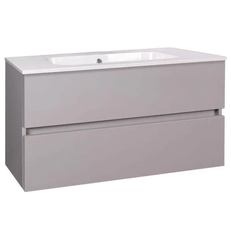 Wellis Elois Grey 80 2 fiókos mosdószekrény, 79x45x55 cm (WB00270) Szezonális akció