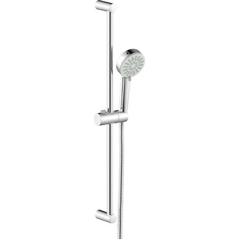 Hansa Basic zuhanytartó szett állítható 70 cm, zuhanygégecső fém 150cm, 3 funkciós zuhanyfejjel ( 55780133 ) Szuper ajánlat