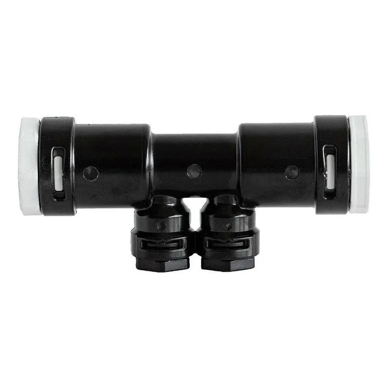 Hakatherm SkyFlow Push Alpex T-idom szűkített dupla 20x2-10x1,3 szürke (TT-PTD2010G) Azonnal elérhető