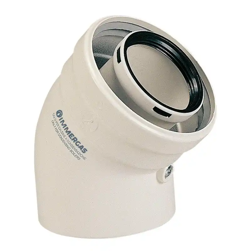 Exkluzív ajánlat Immergas 80/125 PPs/ALU ív 45° (1db) (3.015248)