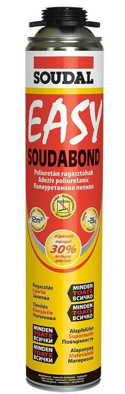 Árengedmény Soudal pisztolyhab EASY kis exp. 750ml