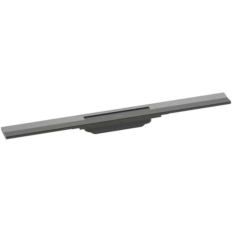 Hansgrohe RainDrain Flex zuhanylefolyó színkészlet 70 cm, formára vágható, szálcsiszolt fekete króm (56043340) Legkelendőbb