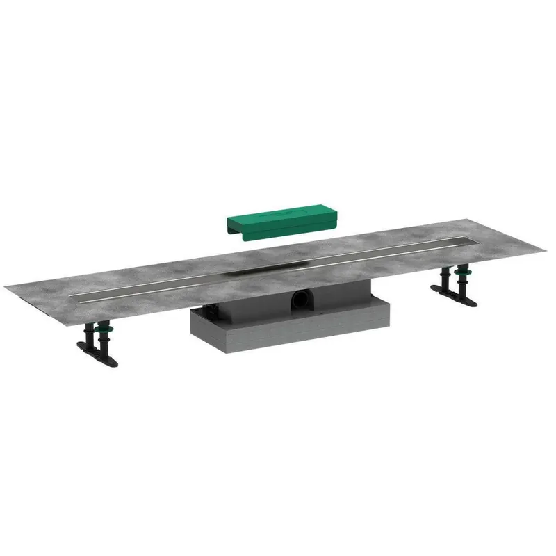 Hansgrohe uBox universal teljes szett lapos telepítéshez- 100 cm, zuhanylefolyó készlethez (56020180) Alacsony ár