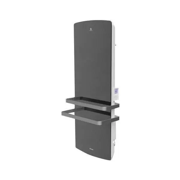 Nézd meg most Nobo TRP 100 M fürdőszobai fűtőpanel törölközőtartóval 1000 W, 110x43 cm, tükör felület (TRP 100 M)