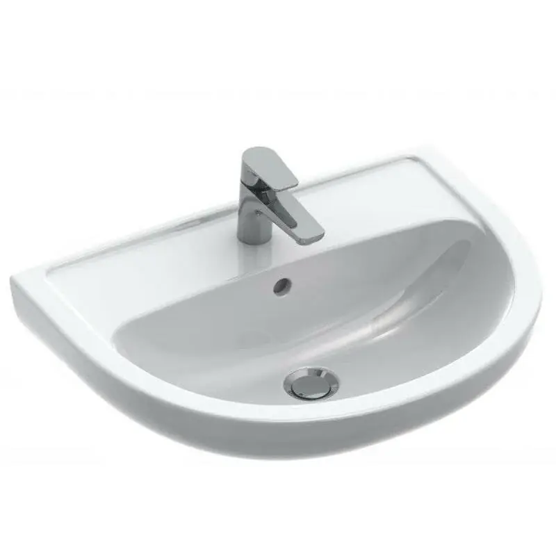 Alföldi Bázis mosdó 60x45,5 cm 1 furat, túlfolyóval 7015 6001 Rendeld meg most