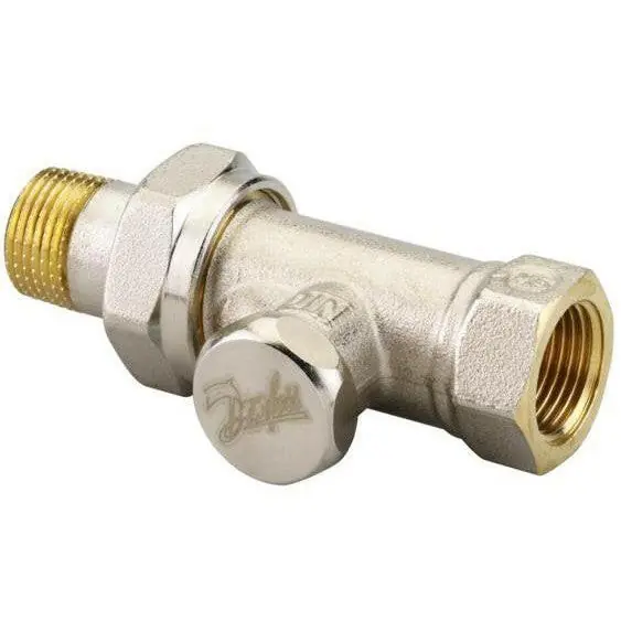 Danfoss RLV-S 3/8" radiátor visszatérő egyenes Különleges ajánlat