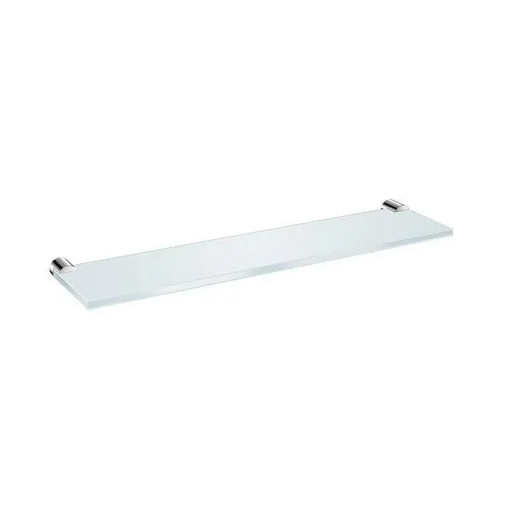 Gyors szállítás Jika Basic üveg polc, krómozott, matt üveg, 40 cm